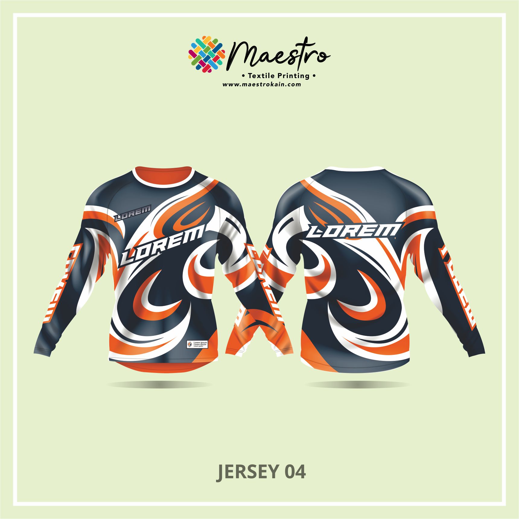 Jersey Lengan Panjang 