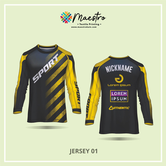 Jersey Lengan Panjang 