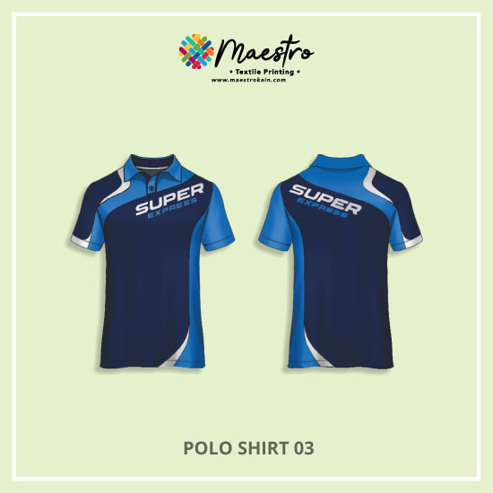 Polo best sale full print