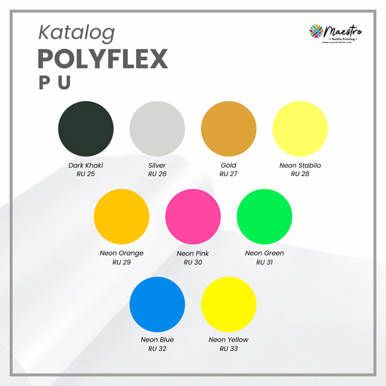 Cutting Polyflex PU