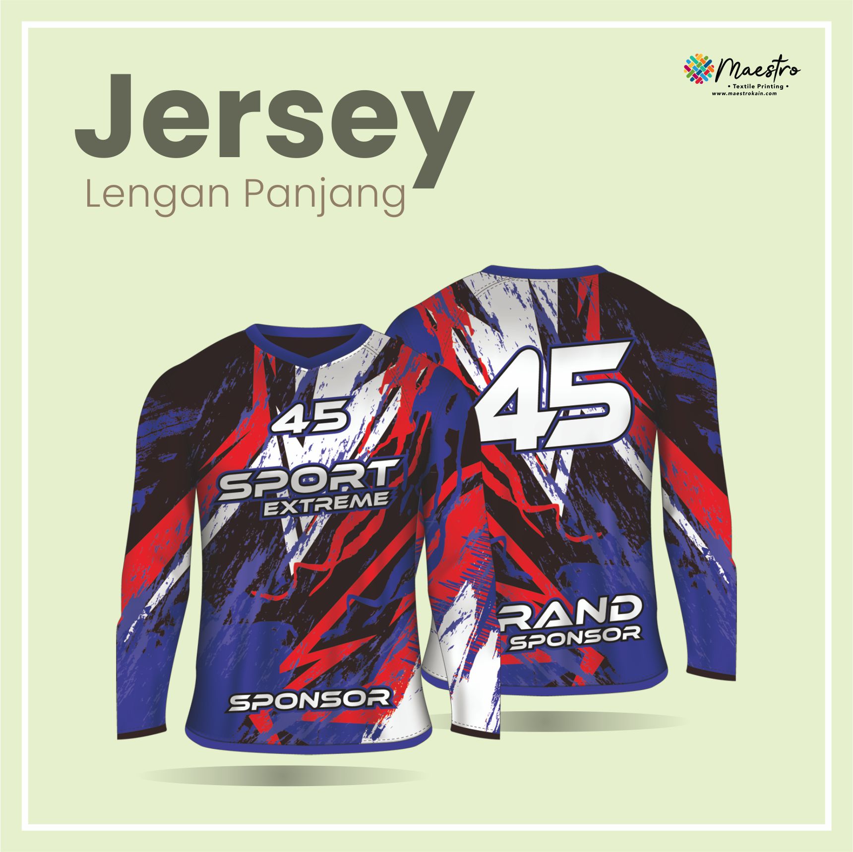 Jersey Lengan Panjang 