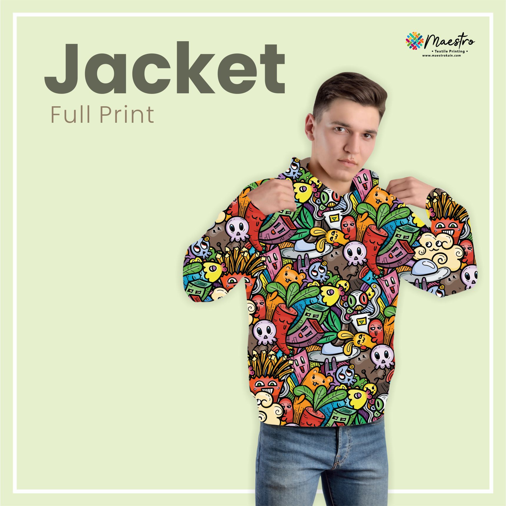 Jaket Full Print 